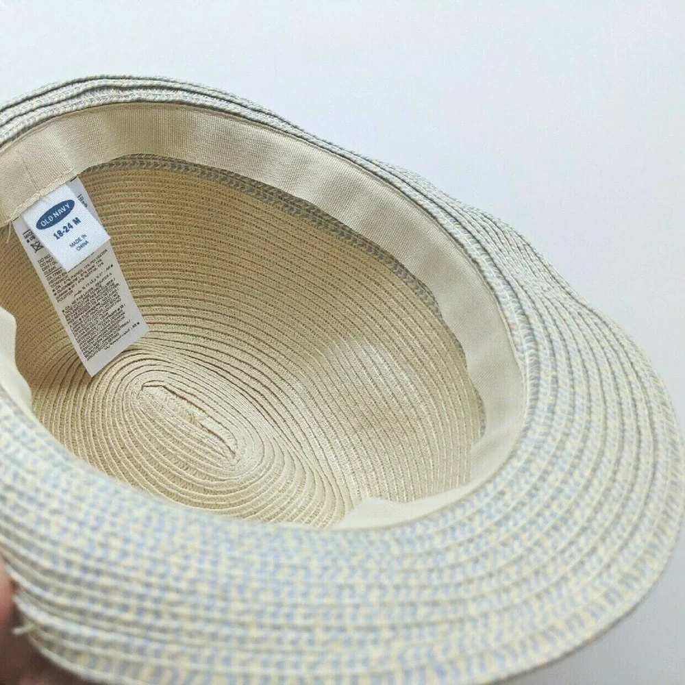Toddler Straw Hat Fedora 24m
